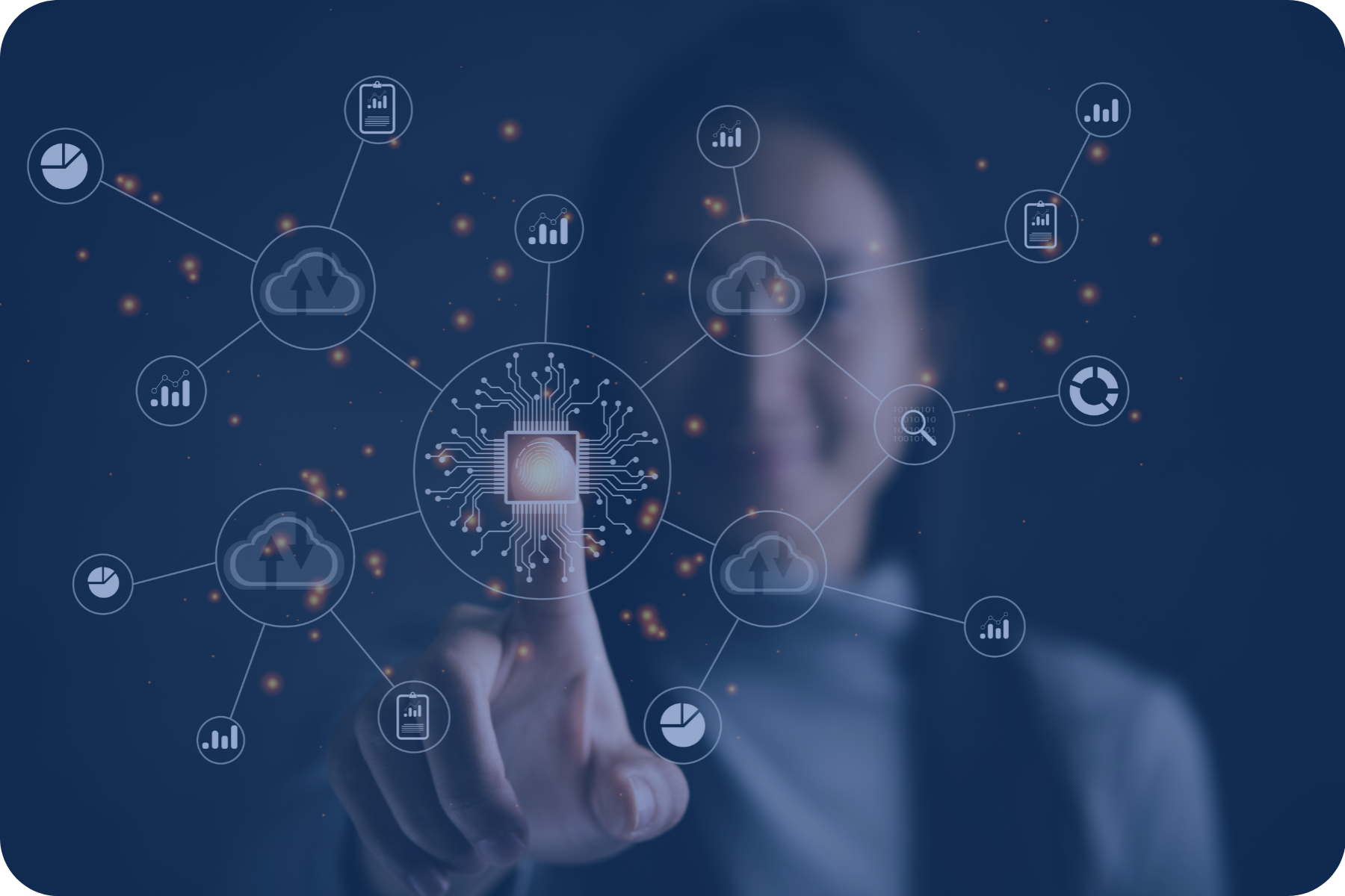 BCDR service managers monitoring enterprise dashboards