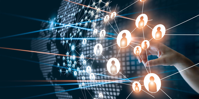 Networking concept illustration