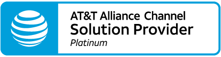 AT&T Alliance Solution Provider Platinum badge